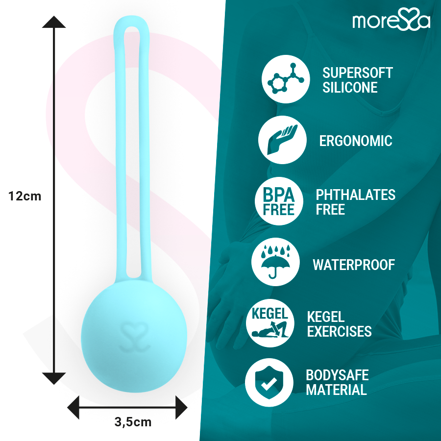 MORESSA - OSIAN ONE PREMIUM TURQUOISE SILICONE 4 MORESSA - OSIAN ONE PREMIUM TURQUOISE SILICONE - obrazek 4