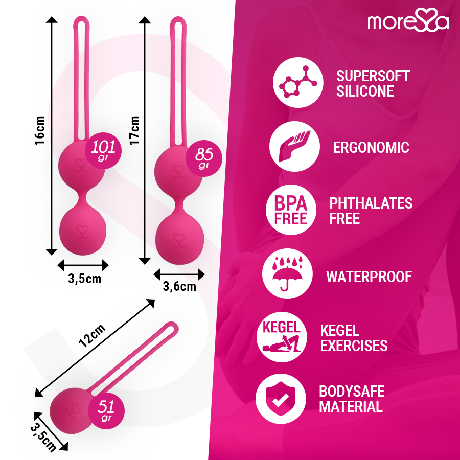 MORESSA - OSIAN SET PREMIUM SILICONE PINK (Osian One - 51 g Osian Two - 101 g Osian Three 85 g) 4 MORESSA - OSIAN SET PREMIUM SILICONE PINK (Osian One - 51 g Osian Two - 101 g Osian Three 85 g) - obrazek 4