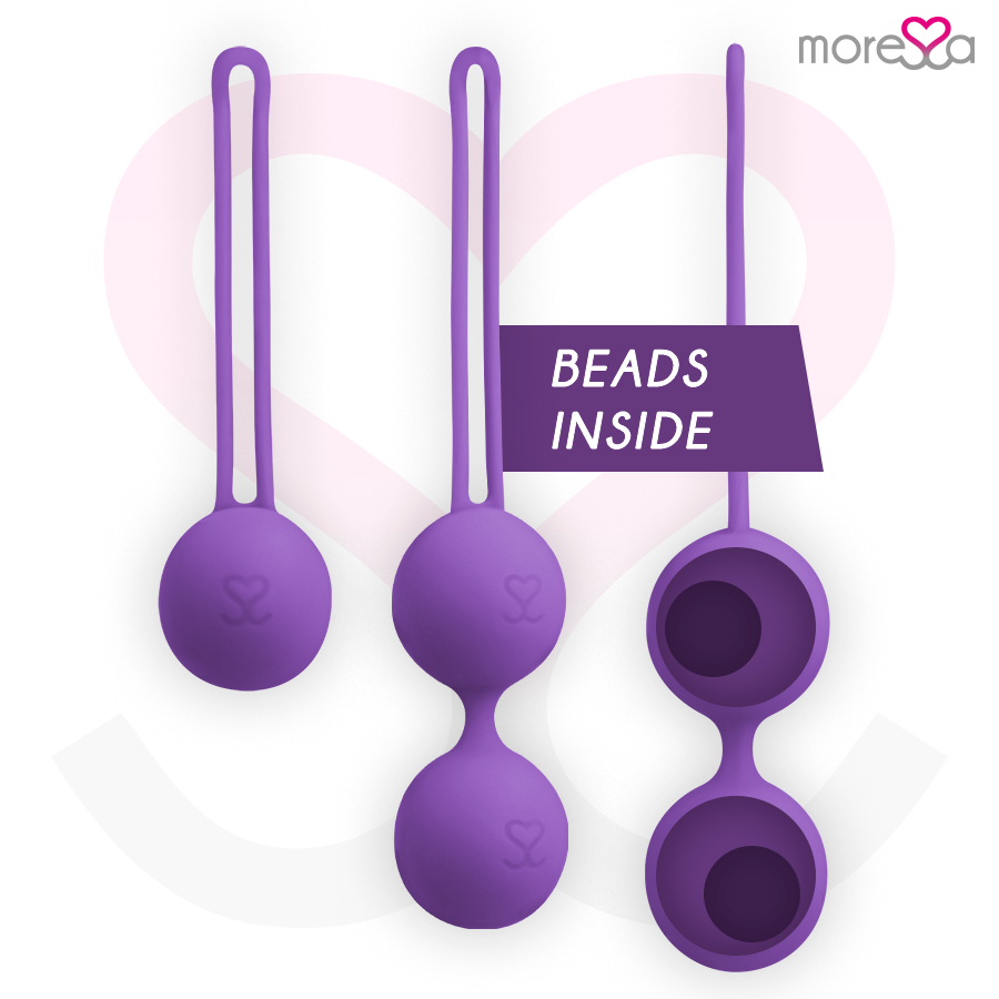 MORESSA - OSIAN SET PREMIUM LILAC SILICONE 2 MORESSA - OSIAN SET PREMIUM LILAC SILICONE - obrazek 2