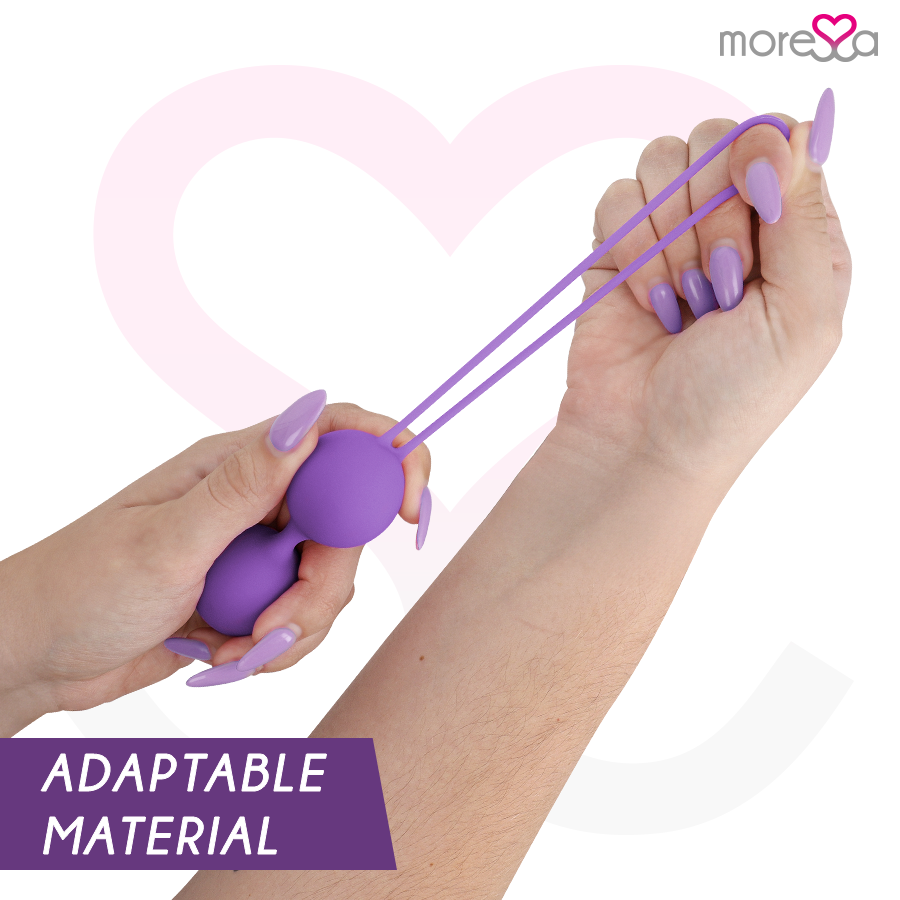 MORESSA - OSIAN SET PREMIUM LILAC SILICONE 3 MORESSA - OSIAN SET PREMIUM LILAC SILICONE - obrazek 3
