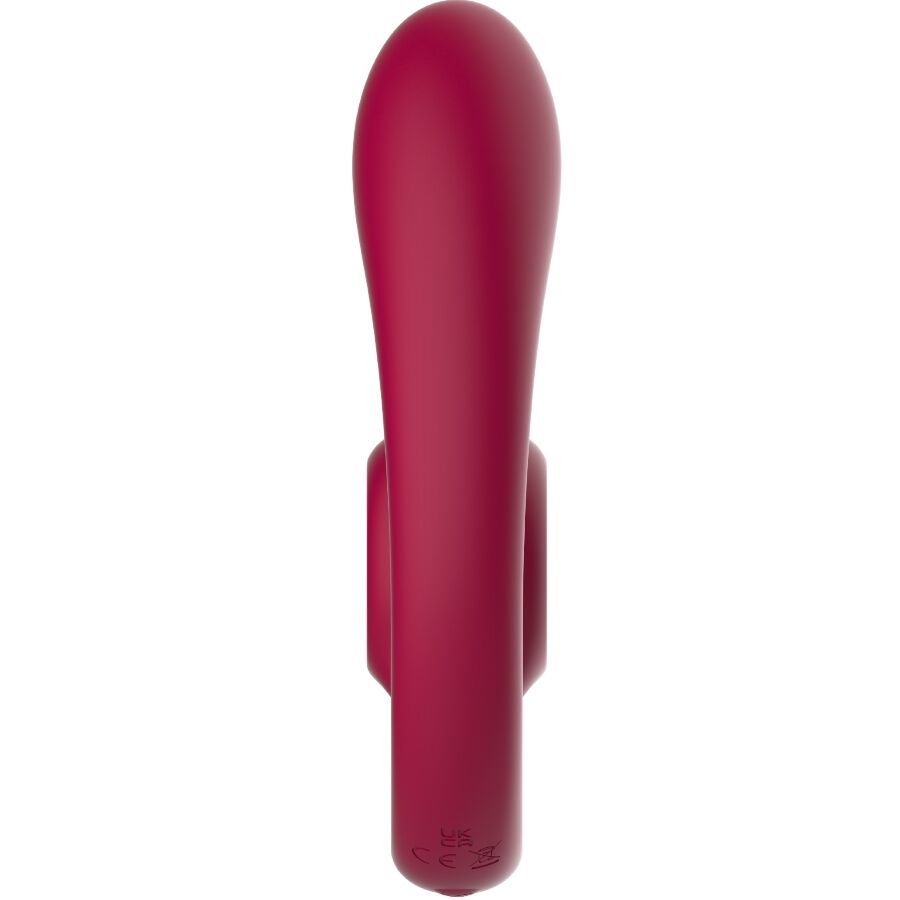 SNAIL VIBE - GIZI DUO COUPLES STIMULATOR REMOTE CONTROL BURGUNDY 5 SNAIL VIBE - GIZI DUO COUPLES STIMULATOR REMOTE CONTROL BURGUNDY - obrazek 5