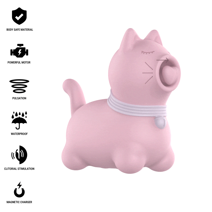 INTENSE - MARIE PINK PULSATION EFFECT TONGUE STIMULATOR 2 INTENSE - MARIE PINK PULSATION EFFECT TONGUE STIMULATOR - obrazek 2