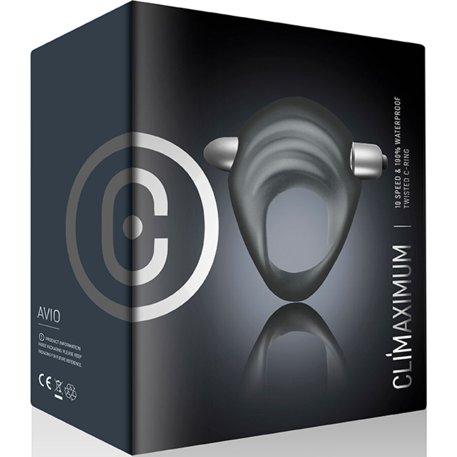 CLIMAXIMUM - AVIO BULLET VIBRATING COCK RING 3 CLIMAXIMUM - AVIO BULLET VIBRATING COCK RING - obrazek 3