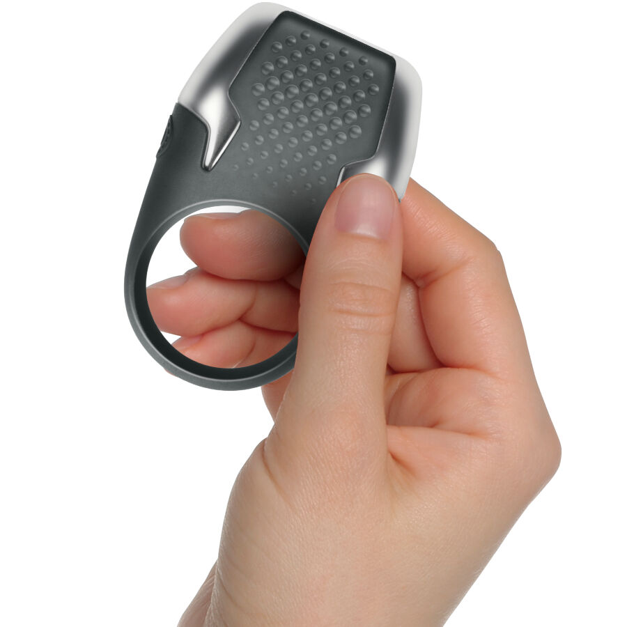 CLIMAXIMUM - TYRO VIBRATING COCK RING WITH LED LIGHTS 2 CLIMAXIMUM - TYRO VIBRATING COCK RING WITH LED LIGHTS - obrazek 2