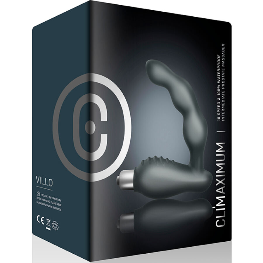 CLIMAXIMUM - VILLO STEPPED PROSTATE VIBRATOR 3 CLIMAXIMUM - VILLO STEPPED PROSTATE VIBRATOR - obrazek 3