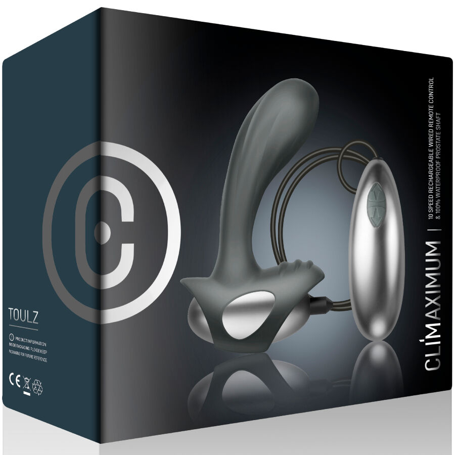 CLIMAXIMUM - TOULZ CORDED PROSTATE MASSAGER 3 CLIMAXIMUM - TOULZ CORDED PROSTATE MASSAGER - obrazek 3