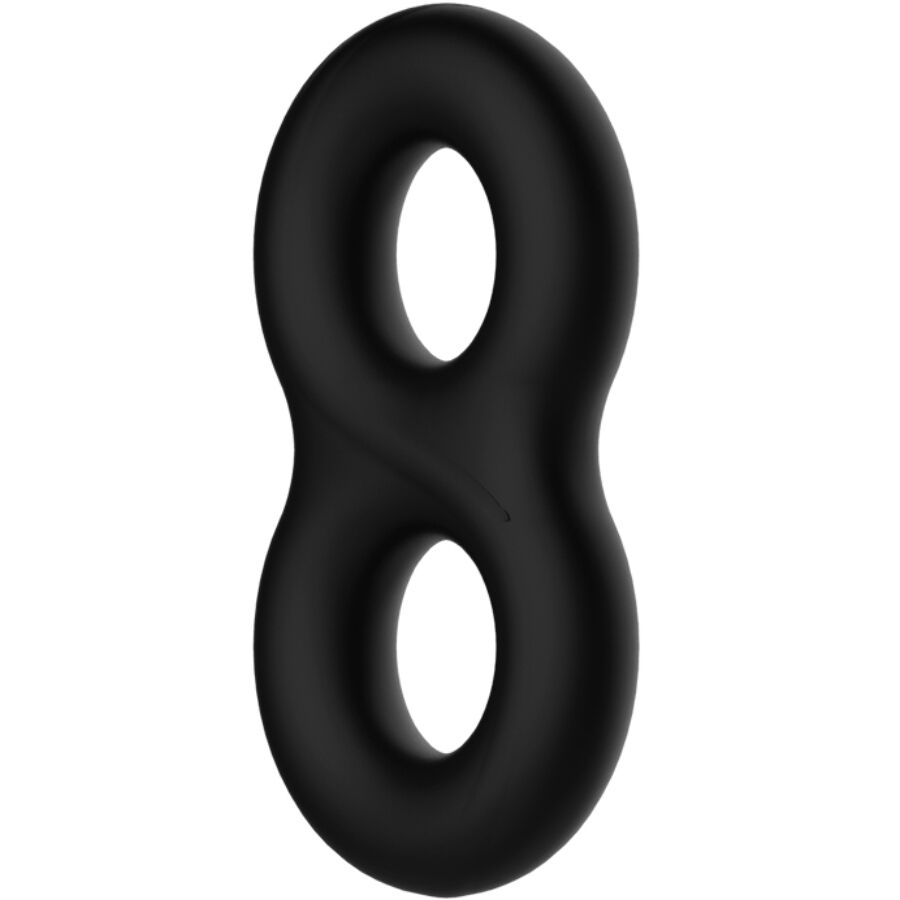 CRAZY BULL - DOUBLE INFINITY SILICONE RING 3 CRAZY BULL - DOUBLE INFINITY SILICONE RING - obrazek 3