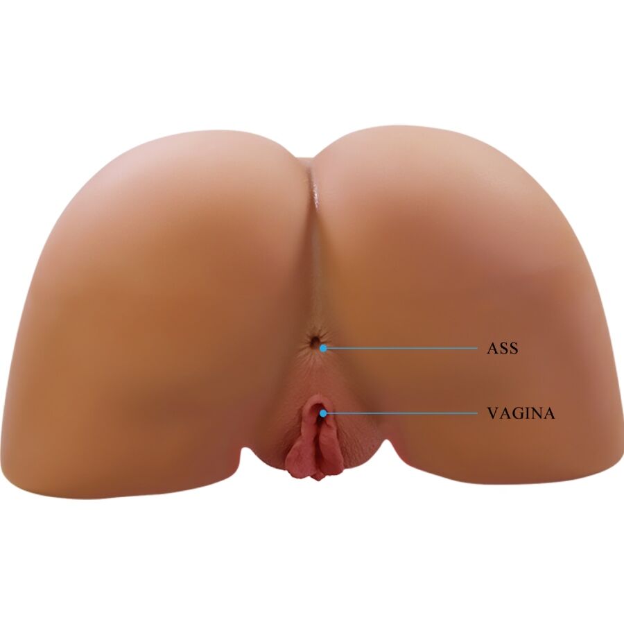 CRAZY BULL - ILANA REALISTIC FEMALE BUTT VIBRATOR AND SUCKER WITH SOUND 6.8 KG 5 CRAZY BULL - ILANA REALISTIC FEMALE BUTT VIBRATOR AND SUCKER WITH SOUND 6.8 KG - obrazek 5