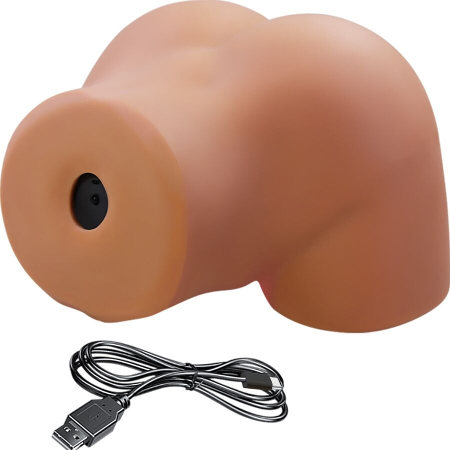 CRAZY BULL - ILANA REALISTIC FEMALE BUTT VIBRATOR AND SUCKER WITH SOUND 6.8 KG 4 CRAZY BULL - ILANA REALISTIC FEMALE BUTT VIBRATOR AND SUCKER WITH SOUND 6.8 KG - obrazek 4
