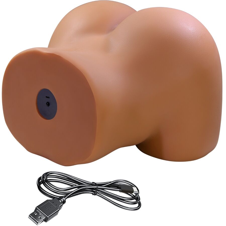 CRAZY BULL - WENDY REALISTIC FEMALE BUTT VIBRATOR AND SUCKER WITH SOUND 11 KG 5 CRAZY BULL - WENDY REALISTIC FEMALE BUTT VIBRATOR AND SUCKER WITH SOUND 11 KG - obrazek 5