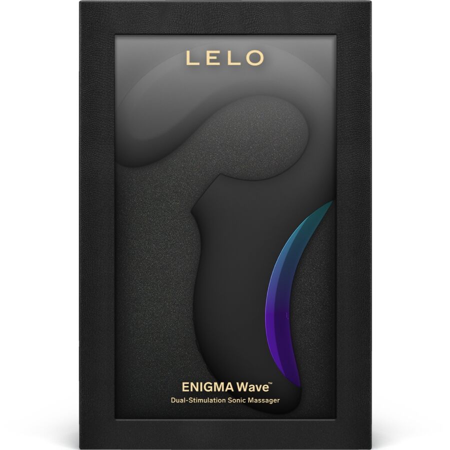 LELO - ENIGMA WAVE TRIPLE VIBRATION MASSAGER BLACK 4 LELO - ENIGMA WAVE TRIPLE VIBRATION MASSAGER BLACK - obrazek 4