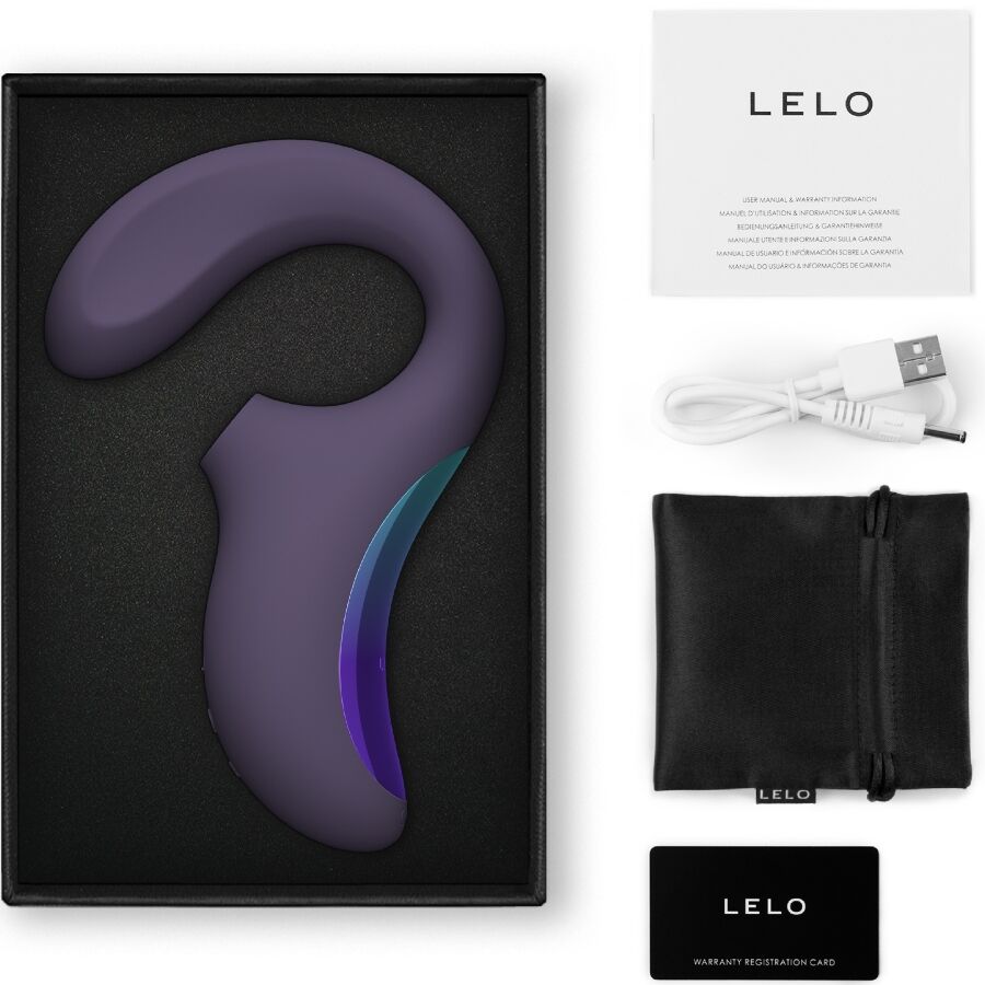 LELO - ENIGMA WAVE TRIPLE VIBRATION MASSAGER CYBER PURPLE 3 LELO - ENIGMA WAVE TRIPLE VIBRATION MASSAGER CYBER PURPLE - obrazek 3