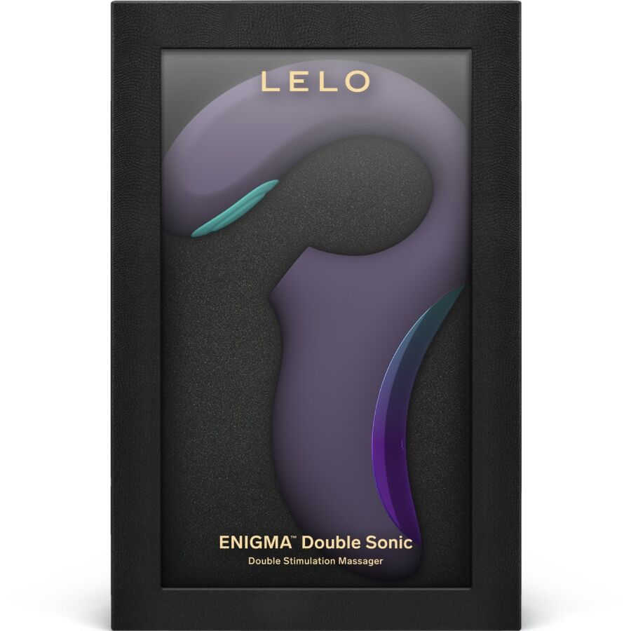 LELO - ENIGMA DOUBLE SONIC VIBRATOR POINT G CYBER PURPLE 4 LELO - ENIGMA DOUBLE SONIC VIBRATOR POINT G CYBER PURPLE - obrazek 4