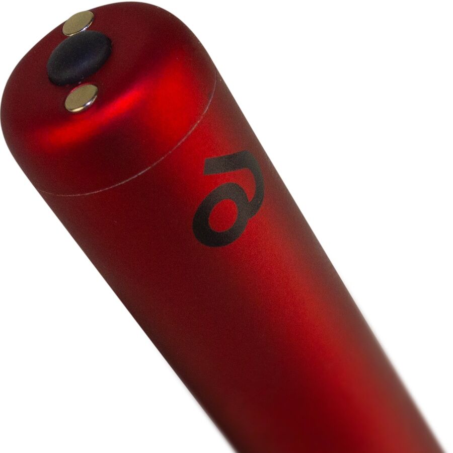 ROCKS-OFF - RECHARGEABLE VIBRATING BULLET POPPY RED 3 ROCKS-OFF - RECHARGEABLE VIBRATING BULLET POPPY RED - obrazek 3