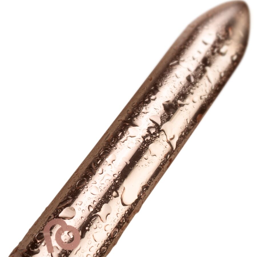 ROCKS-OFF - RECHARGEABLE VIBRATING BULLET GOLDEN ROSE 2 ROCKS-OFF - RECHARGEABLE VIBRATING BULLET GOLDEN ROSE - obrazek 2