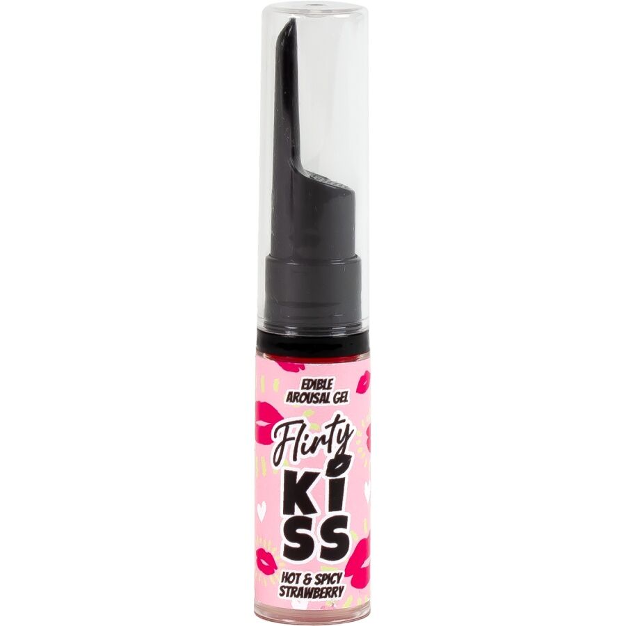 SECRETPLAY - FLIRTY KISS GELS WITH ORAL SEX EFFECTS STRAWBERRY MINT 2 x 8 GR 2 SECRETPLAY - FLIRTY KISS GELS WITH ORAL SEX EFFECTS STRAWBERRY MINT 2 x 8 GR - obrazek 2