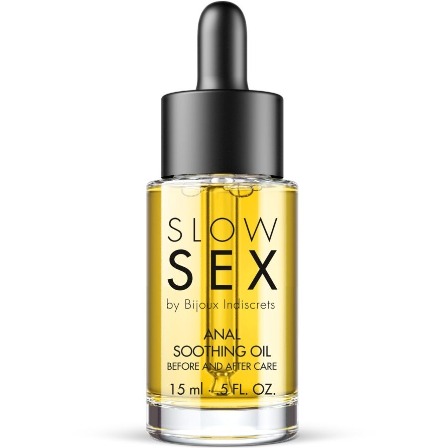 BIJOUX INDISCRETS - SLOW SEX SOOTHING ANAL OIL 15 ML 2 BIJOUX INDISCRETS - SLOW SEX SOOTHING ANAL OIL 15 ML - obrazek 2