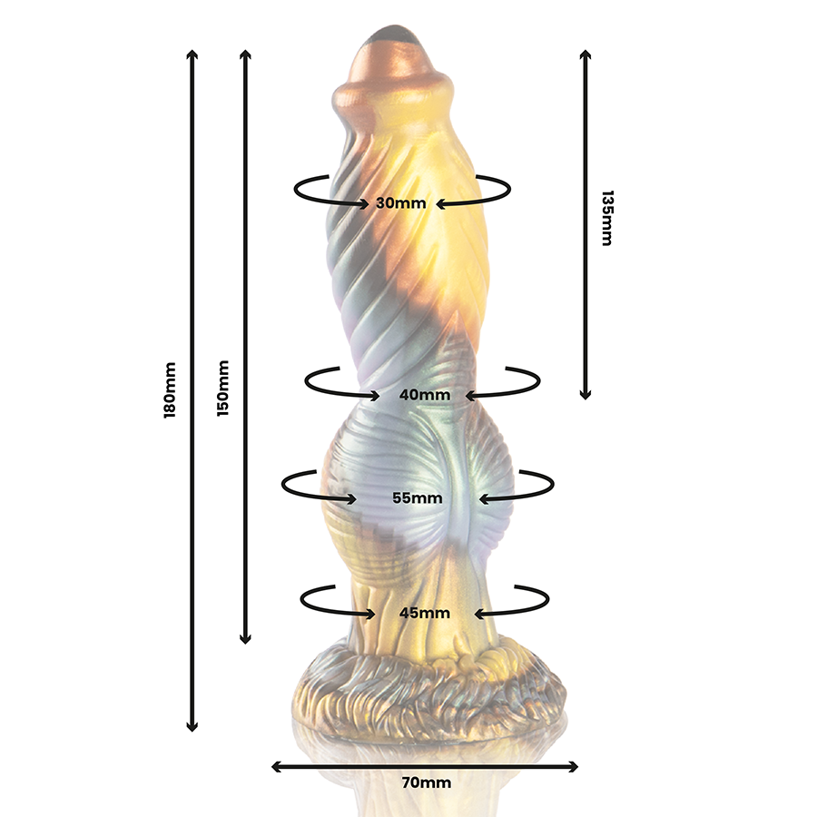 EPIC - PHOENIX DILDO THE RESURGENCE OF PLEASURE RECHARGEABLE REMOTE CONTROL 2 EPIC - PHOENIX DILDO THE RESURGENCE OF PLEASURE RECHARGEABLE REMOTE CONTROL - obrazek 2