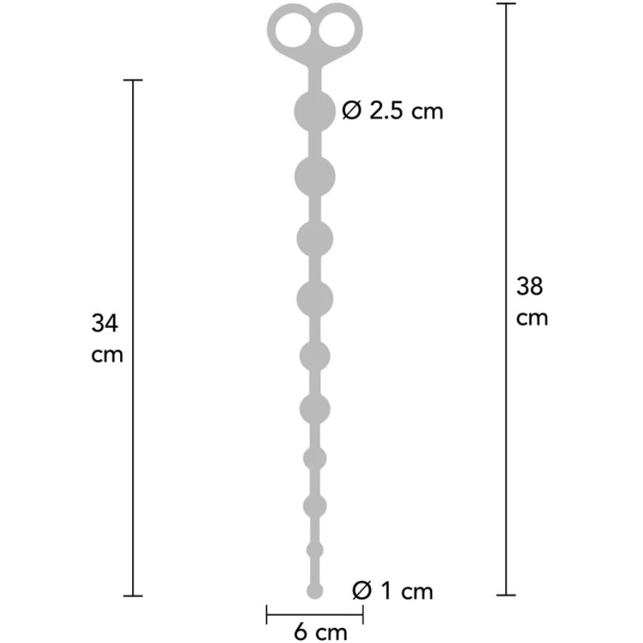 TOYJOY - FLEXIBLE ANAL BALLS 4 TOYJOY - FLEXIBLE ANAL BALLS - obrazek 4