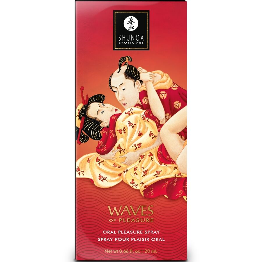 SHUNGA - WAVES PLEASURE SPRAY ORAL SEDUCTIVE STRAWBERRY 20 ML 3 SHUNGA - WAVES PLEASURE SPRAY ORAL SEDUCTIVE STRAWBERRY 20 ML - obrazek 3