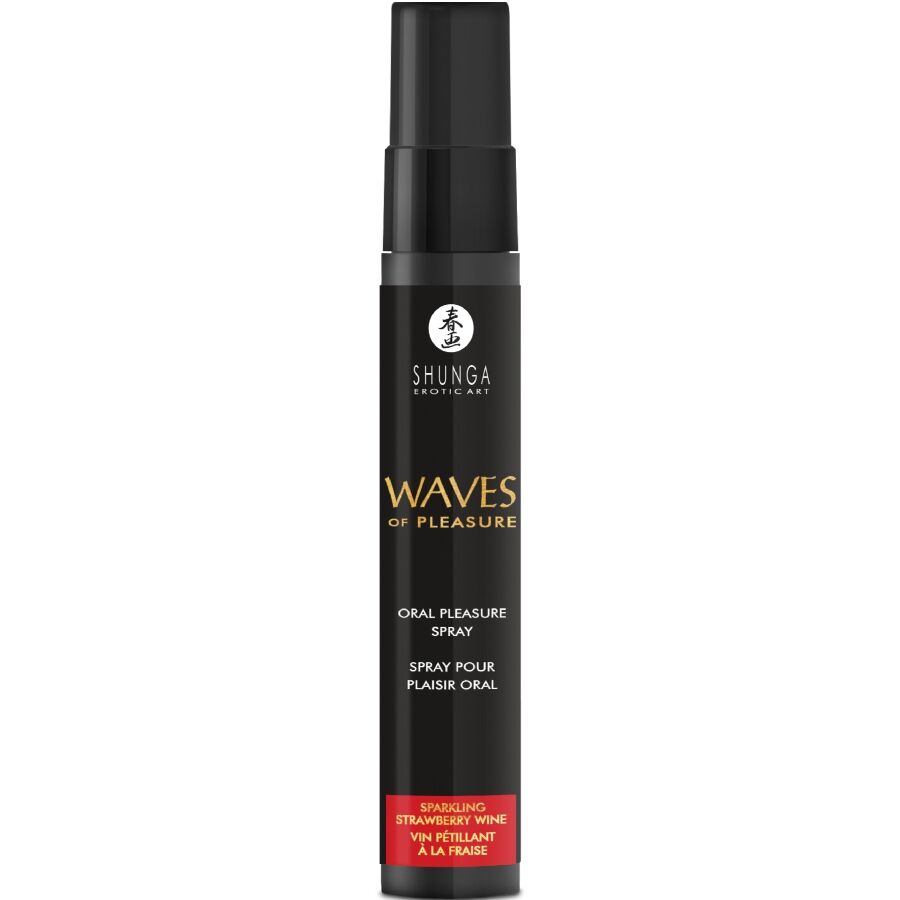 SHUNGA - WAVES PLEASURE SPRAY ORAL SEDUCTIVE STRAWBERRY 20 ML 2 SHUNGA - WAVES PLEASURE SPRAY ORAL SEDUCTIVE STRAWBERRY 20 ML - obrazek 2
