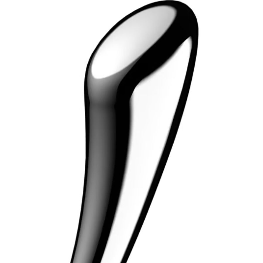 SATISFYER - COSMIC CREST 1 STAINLESS STEEL DOUBLE-ENDED DILDO 3 SATISFYER - COSMIC CREST 1 STAINLESS STEEL DOUBLE-ENDED DILDO - obrazek 3