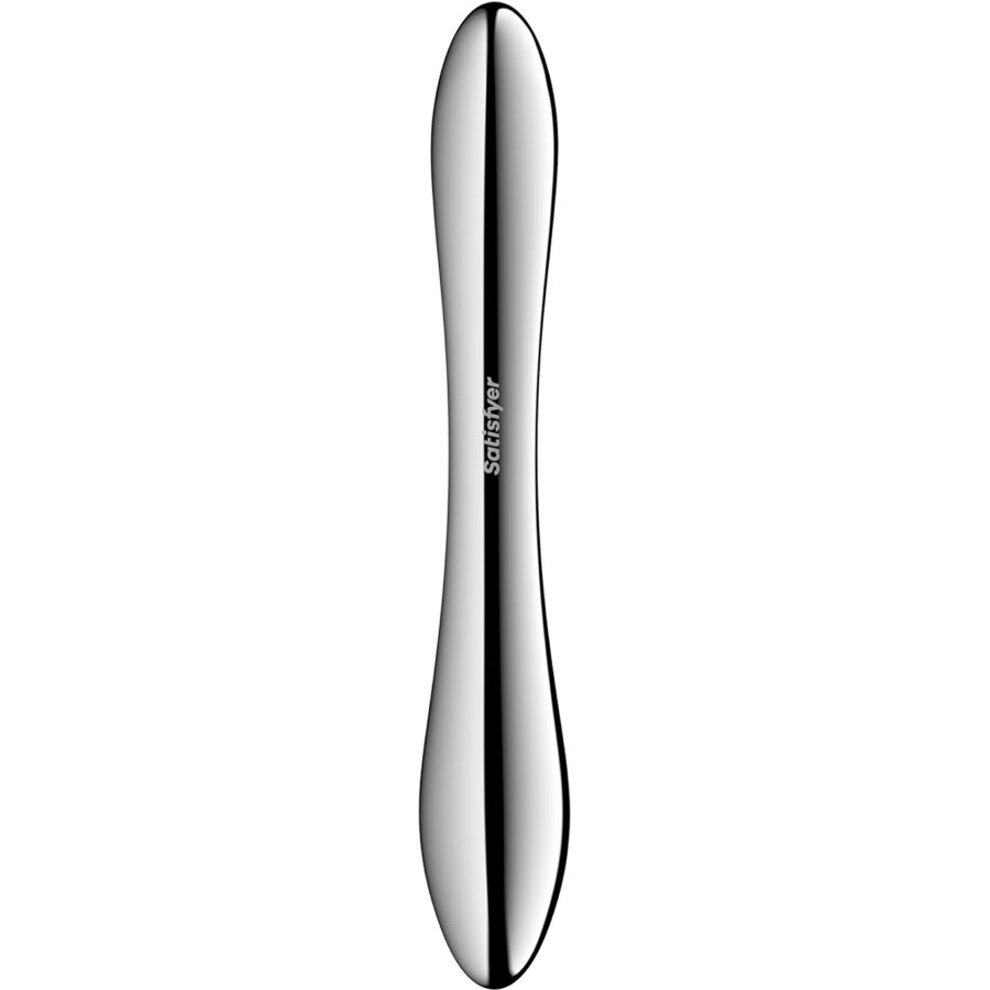 SATISFYER - PURE GRAVITY 1 STAINLESS STEEL DOUBLE-ENDED DILDO 4 SATISFYER - PURE GRAVITY 1 STAINLESS STEEL DOUBLE-ENDED DILDO - obrazek 4