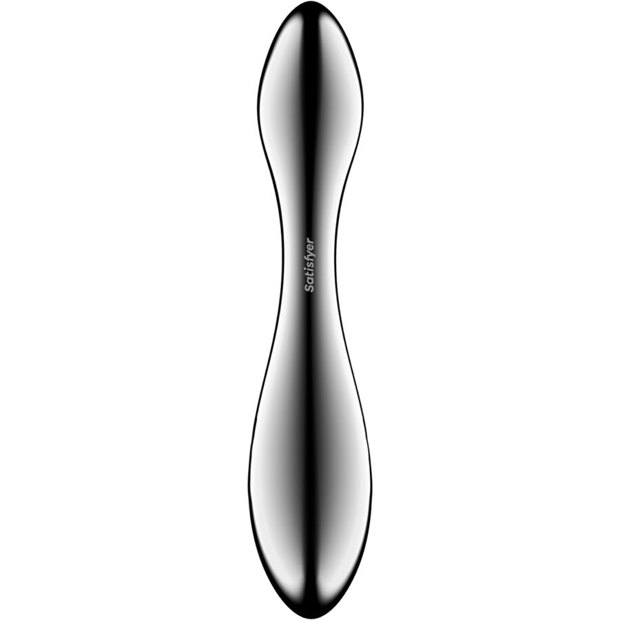 SATISFYER - PURE GRAVITY 3 STAINLESS STEEL DOUBLE-ENDED DILDO 4 SATISFYER - PURE GRAVITY 3 STAINLESS STEEL DOUBLE-ENDED DILDO - obrazek 4