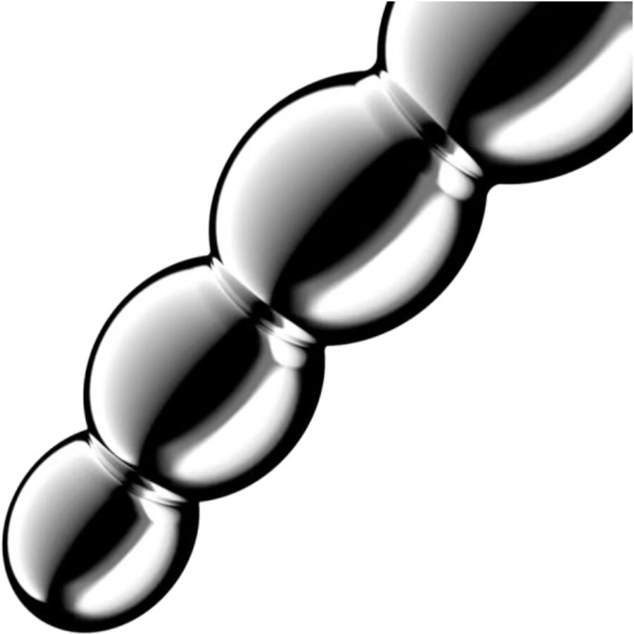 SATISFYER - STAR FORCE 1 STAINLESS STEEL DOUBLE-ENDED DILDO 3 SATISFYER - STAR FORCE 1 STAINLESS STEEL DOUBLE-ENDED DILDO - obrazek 3