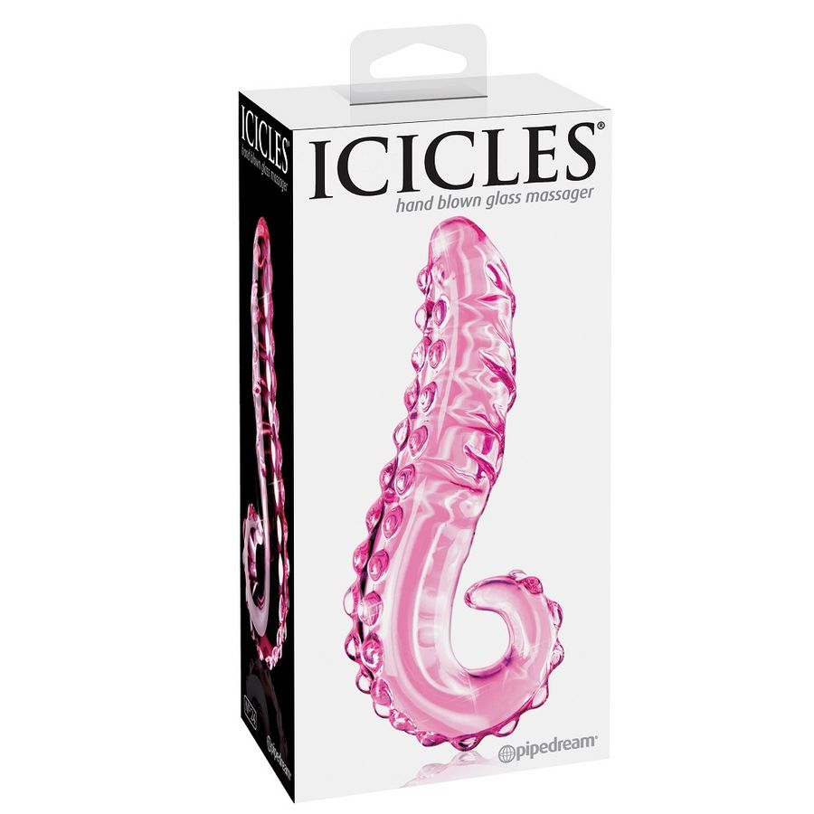 ICICLES - N. 24 GLASS MASSAGER 4 ICICLES - N. 24 GLASS MASSAGER - obrazek 4
