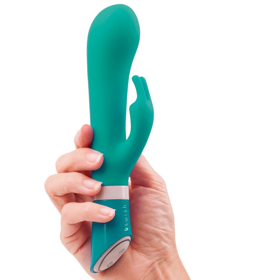 B SWISH - BWILD DELUXE BUNNY RABBIT VIBRATOR JADE 4 B SWISH - BWILD DELUXE BUNNY RABBIT VIBRATOR JADE - obrazek 4