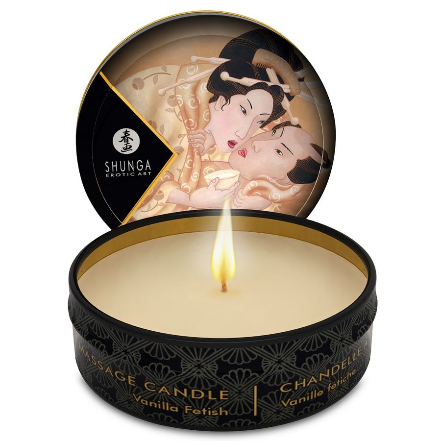 SHUNGA - MINI CARESS BY CANDLELIGHT DISPLAY MASSAGE CANDLES 24 UNITS 2 SHUNGA - MINI CARESS BY CANDLELIGHT DISPLAY MASSAGE CANDLES 24 UNITS - obrazek 2