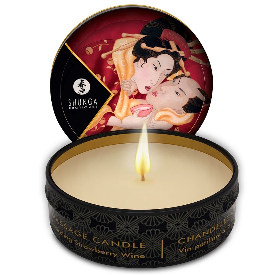 SHUNGA - MINI CARESS BY CANDLELIGHT DISPLAY MASSAGE CANDLES 24 UNITS 4 SHUNGA - MINI CARESS BY CANDLELIGHT DISPLAY MASSAGE CANDLES 24 UNITS - obrazek 4