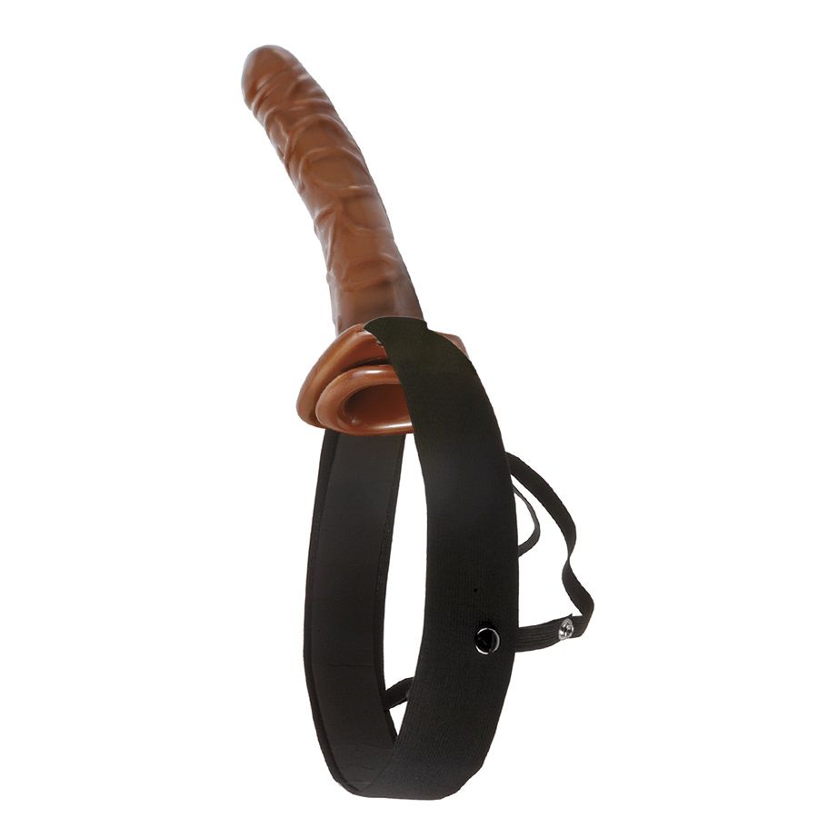 FETISH FANTASY SERIES - CHOCOLATE DREAM HOLLOW STRAP-ON 4 FETISH FANTASY SERIES - CHOCOLATE DREAM HOLLOW STRAP-ON - obrazek 4