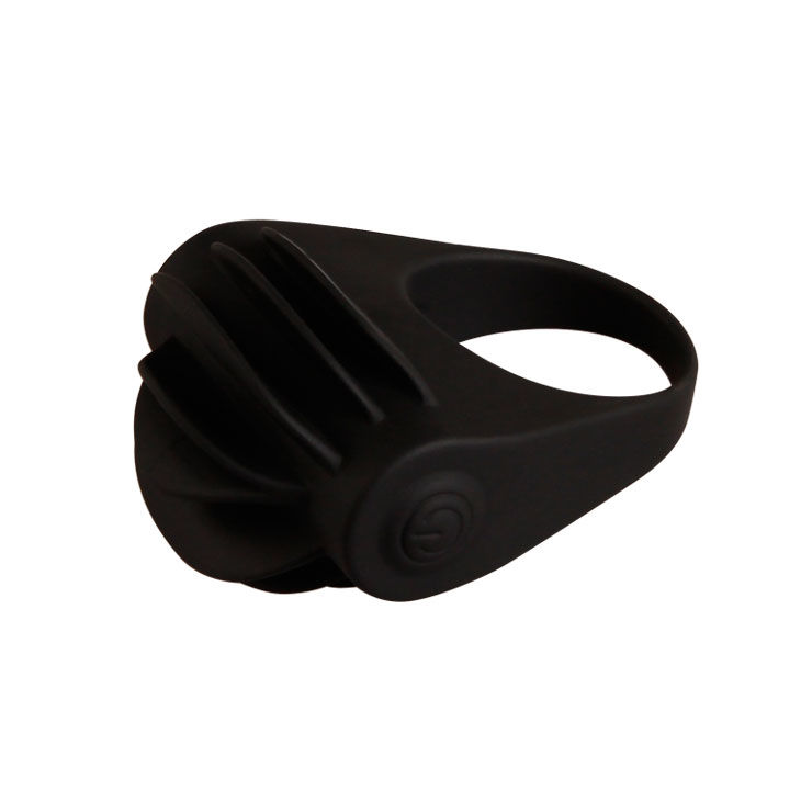 PRETTY LOVE - CHESTER BLACK VIBRATOR RING 3 PRETTY LOVE - CHESTER BLACK VIBRATOR RING - obrazek 3
