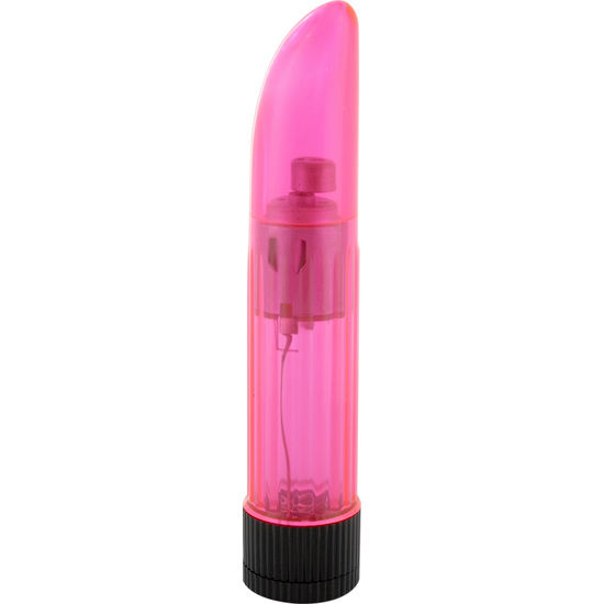 SEVEN CREATIONS - CRYSTAL CLEAR VIBRATOR LADY PINK 2 SEVEN CREATIONS - CRYSTAL CLEAR VIBRATOR LADY PINK - obrazek 2