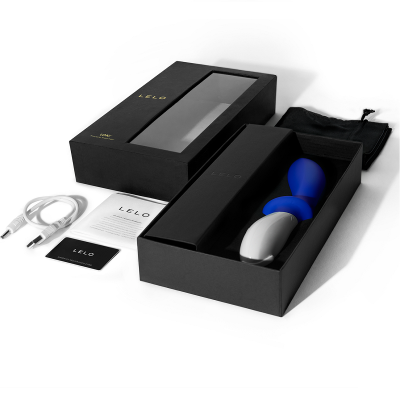 LELO - LOKI BLUE PROSTATE VIBRATOR 2 LELO - LOKI BLUE PROSTATE VIBRATOR - obrazek 2