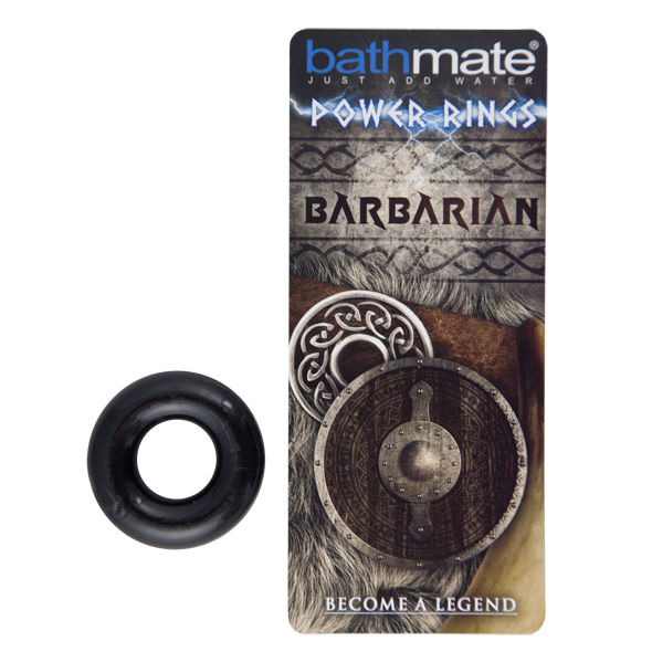 BATHMATE - BARBARIAN BLACK PENIS RING 2 BATHMATE - BARBARIAN BLACK PENIS RING - obrazek 2