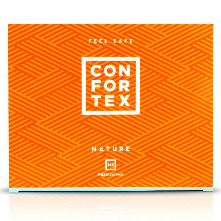 CONFORTEX - CONDOM NATURE BOX 144 UNITS 2 CONFORTEX - CONDOM NATURE BOX 144 UNITS - obrazek 2