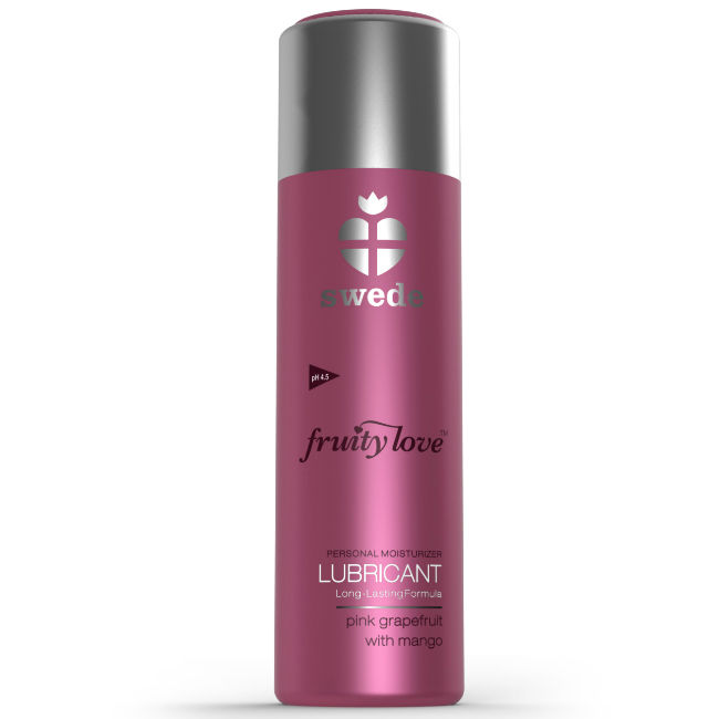 SWEDE - FRUITY LOVE LUBRICANT PINK GRAPEFRUIT WITH MANGO 100 ML 2 SWEDE - FRUITY LOVE LUBRICANT PINK GRAPEFRUIT WITH MANGO 100 ML - obrazek 2