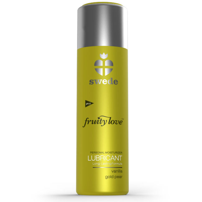 SWEDE - FRUITY LOVE LUBRICANT VANILLA GOLD PEAR 100 ML 2 SWEDE - FRUITY LOVE LUBRICANT VANILLA GOLD PEAR 100 ML - obrazek 2