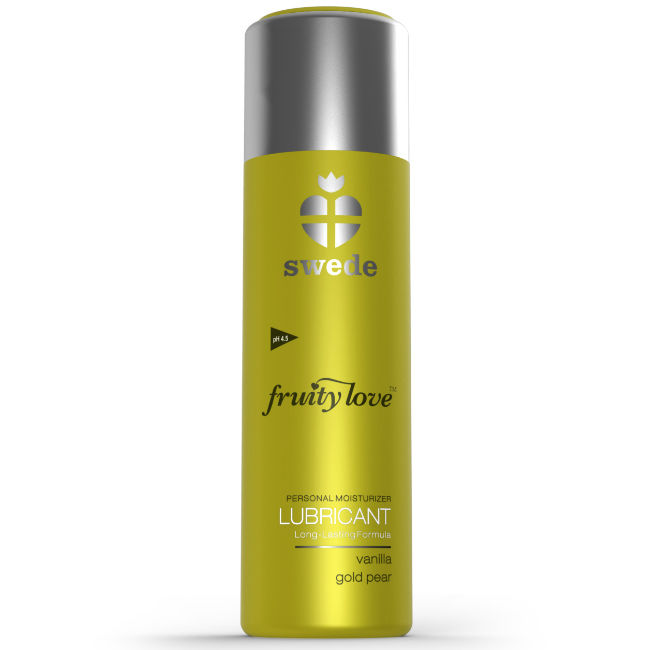 SWEDE - FRUITY LOVE LUBRICANT VANILLA GOLD PEAR 50 ML 2 SWEDE - FRUITY LOVE LUBRICANT VANILLA GOLD PEAR 50 ML - obrazek 2