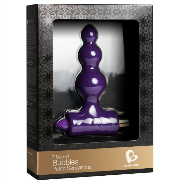 ROCKS-OFF - PETITE BUBBLES ANAL STIMULATOR - LILAC 2 ROCKS-OFF - PETITE BUBBLES ANAL STIMULATOR - LILAC - obrazek 2