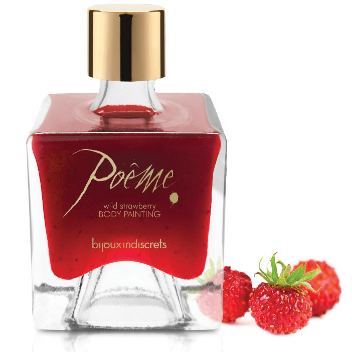BIJOUX - POEME EDIBLE PAINT WILD STRAWBERRY 50 GR 2 BIJOUX - POEME EDIBLE PAINT WILD STRAWBERRY 50 GR - obrazek 2