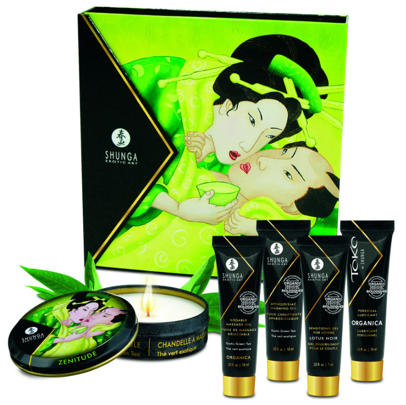 SHUNGA - SECRET GEISHA ORGANIC GREEN TEA KIT 3 SHUNGA - SECRET GEISHA ORGANIC GREEN TEA KIT - obrazek 3