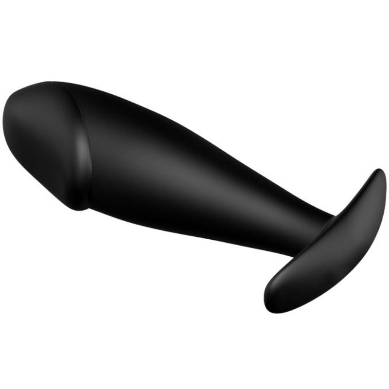 PRETTY LOVE - ANAL PLUG SILICONE PENIS FORM BLACK 3 PRETTY LOVE - ANAL PLUG SILICONE PENIS FORM BLACK - obrazek 3