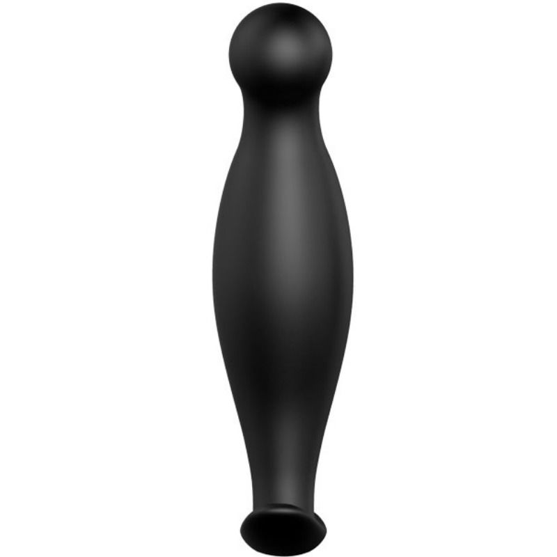 PRETTY LOVE - SILICONE ANAL PLUG 11.7 CM BLACK 2 PRETTY LOVE - SILICONE ANAL PLUG 11.7 CM BLACK - obrazek 2
