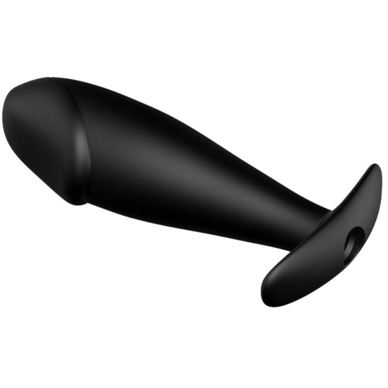 PRETTY LOVE - SILICONE ANAL PLUG PENIS FORM AND 12 VIBRATION MODES BLACK 3 PRETTY LOVE - SILICONE ANAL PLUG PENIS FORM AND 12 VIBRATION MODES BLACK - obrazek 3