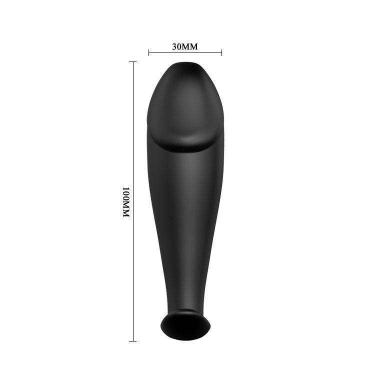 PRETTY LOVE - SILICONE ANAL PLUG PENIS FORM AND 12 VIBRATION MODES BLACK 4 PRETTY LOVE - SILICONE ANAL PLUG PENIS FORM AND 12 VIBRATION MODES BLACK - obrazek 4