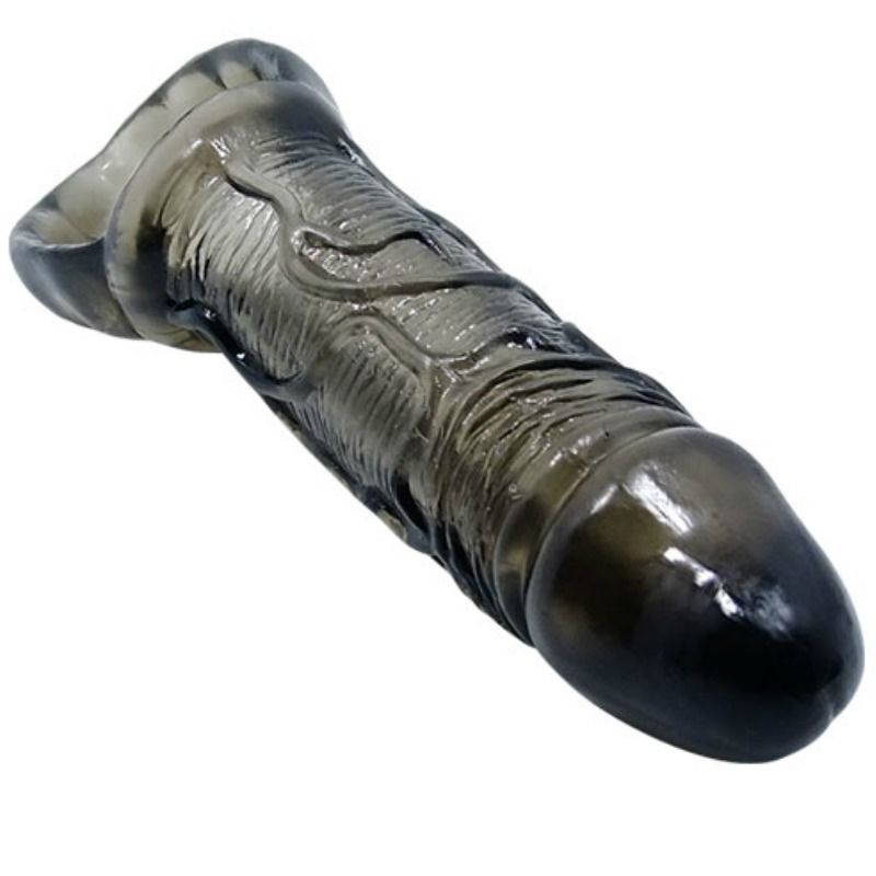 BAILE - PENIS EXTENSION SHEATH WITH STRAP FOR TESTICLES 11.5 CM 4 BAILE - PENIS EXTENSION SHEATH WITH STRAP FOR TESTICLES 11.5 CM - obrazek 4